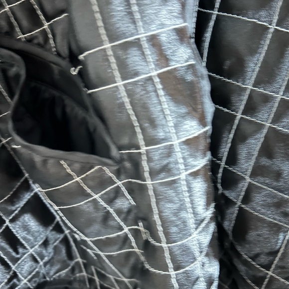 Knoles & Carter Italian lamp skin leather bomber jacket removable inner liner - Picture 11 of 15